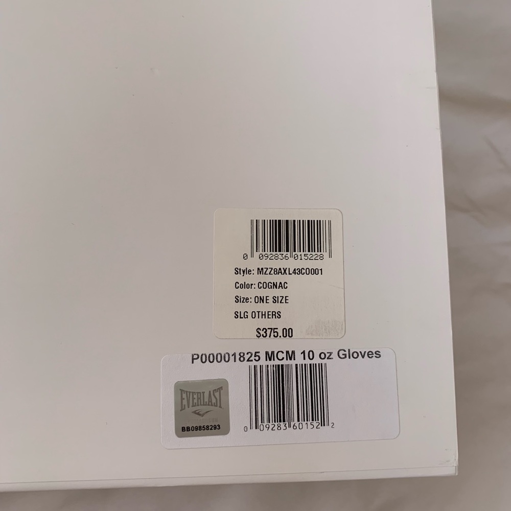 MCM Lace Visetos Coated Canvas Boxing Glov… - Picture 7 of 8